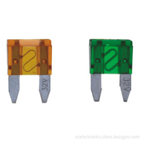 Auto fuse, Mini blade fuse, widely used for car